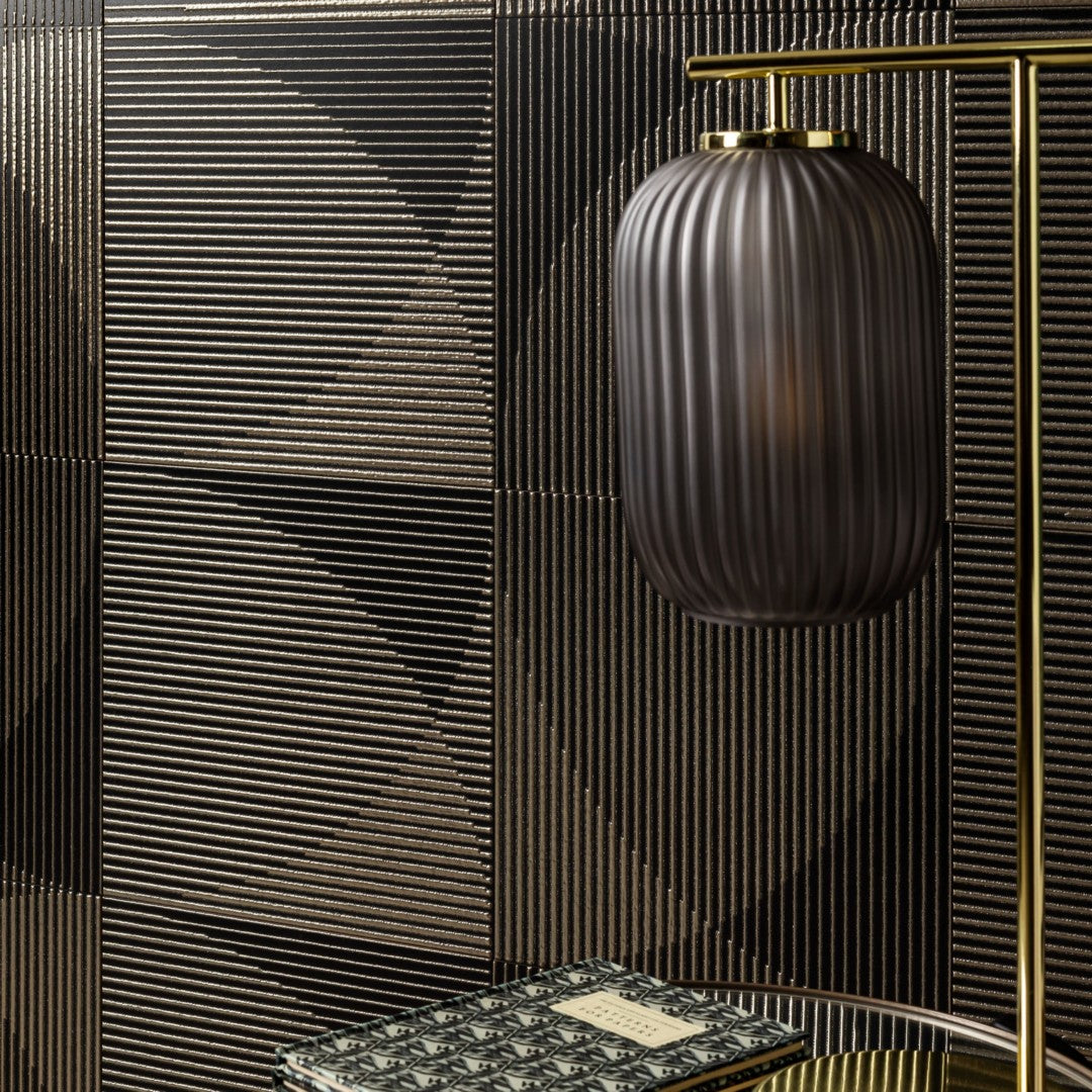 Decortiles-Tintoretto-12-x-12-Satin-Corduroy-Ceramic-Deco-Wall-Tile-Dark