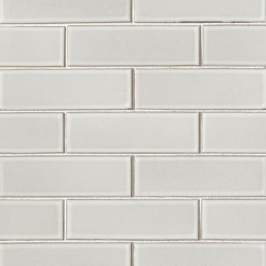 Bedrosians Zenia 11.5" x 11.25" Matte Porcelain 2x6" Mosaic