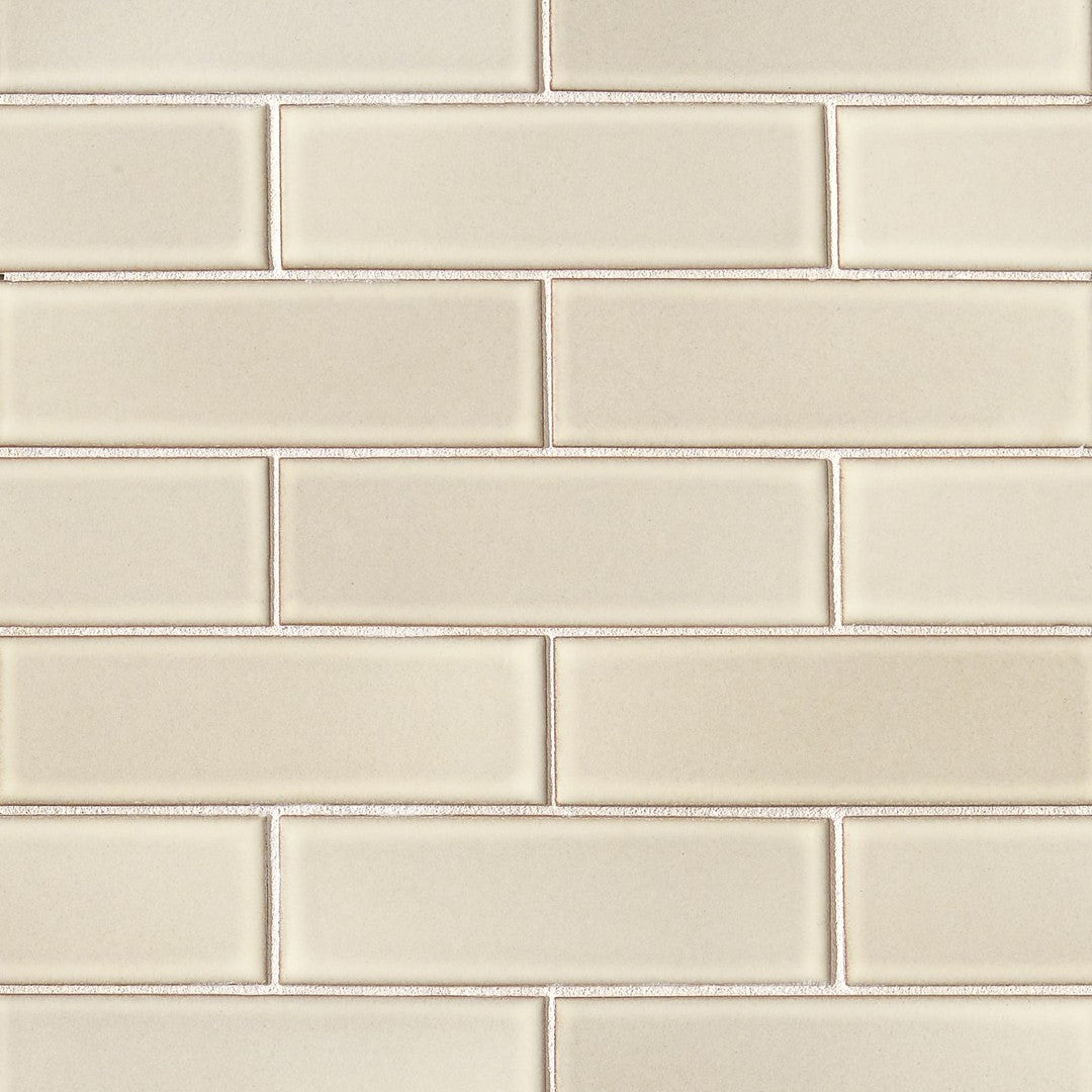 Bedrosians Zenia 11.5" x 11.25" Matte Porcelain 2x6" Mosaic