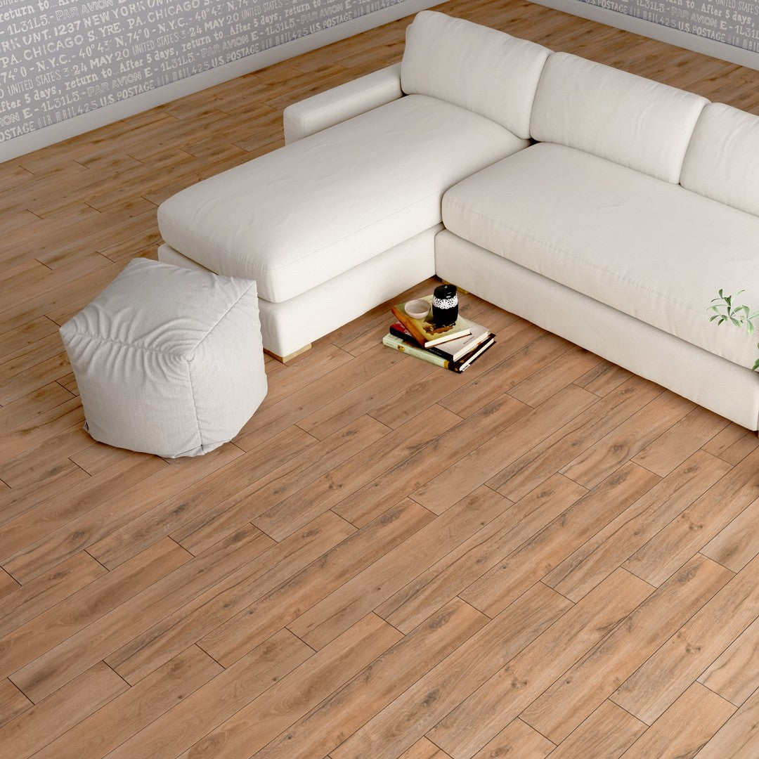 Tesoro-Oakmont-6-x-36-Pressed-Matte-Porcelain-Wood-Plank-Bruno