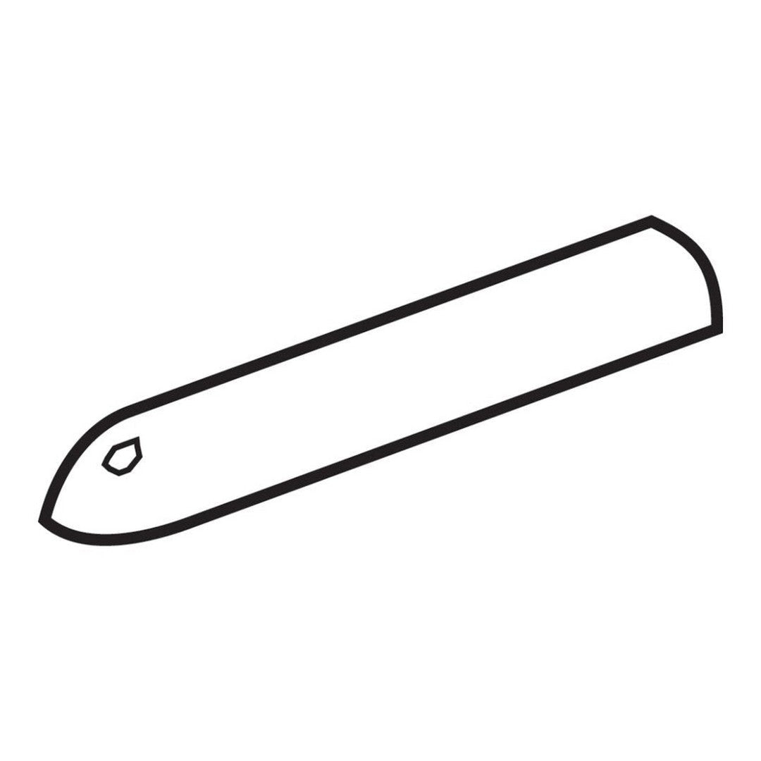 Daltile-Cove-Creek-1-x-1-Matte-Porcelain-Quarter-Round-Corner-Off-White