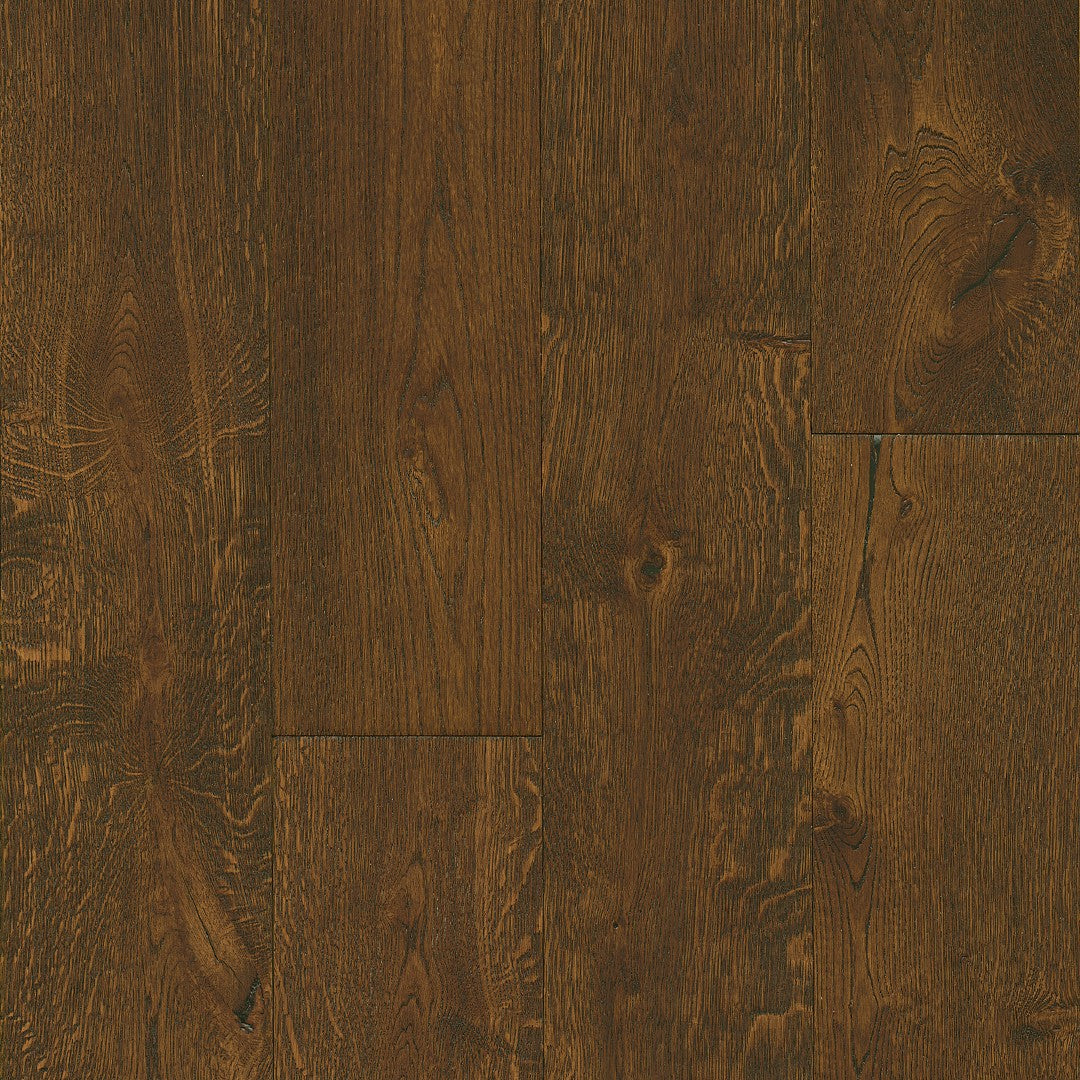 Hartco TimberBrushed Gold 7.5" Engineered Wire Brushed Hardwood Plank