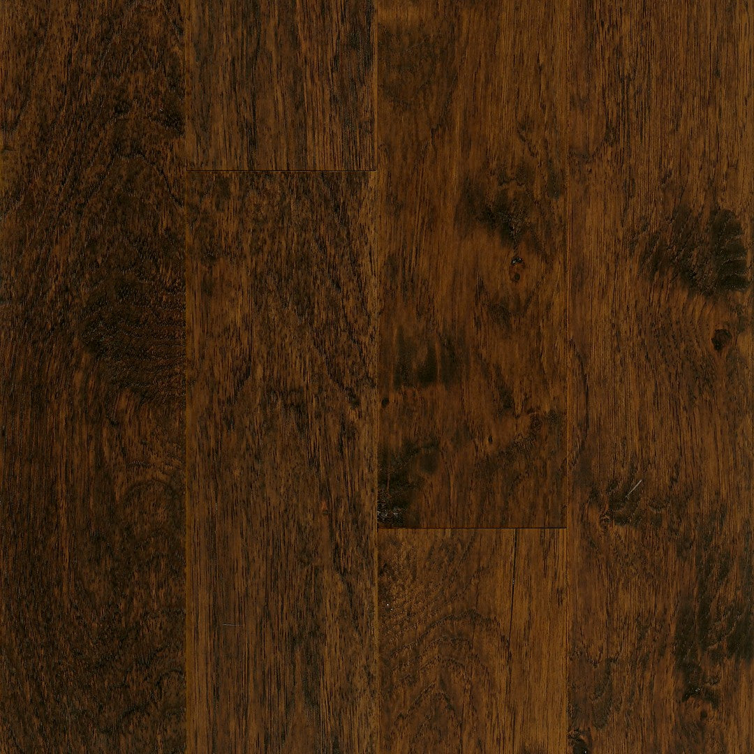 Hartco American Scrape 5" Solid Hickory Hand Scraped Hardwood Plank
