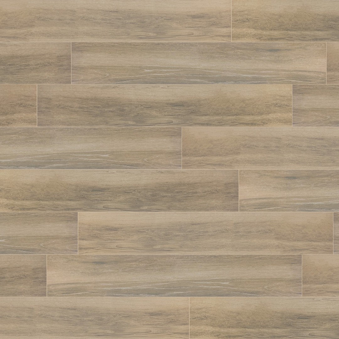 Tesoro Allegheny 8" x 48" Rectified Matte Porcelain Plank