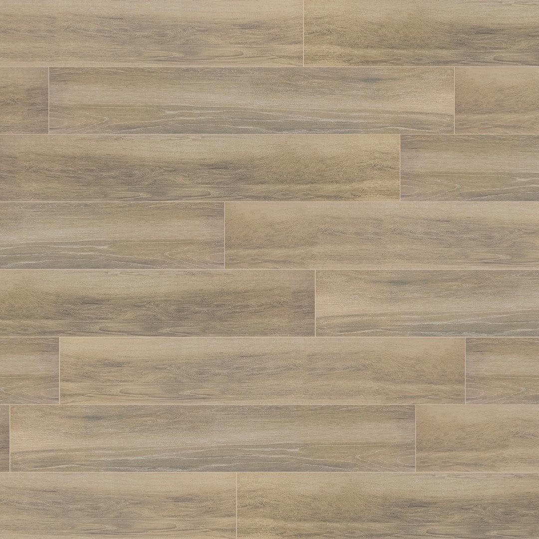 Tesoro Allegheny 8" x 48" Rectified Matte Porcelain Plank