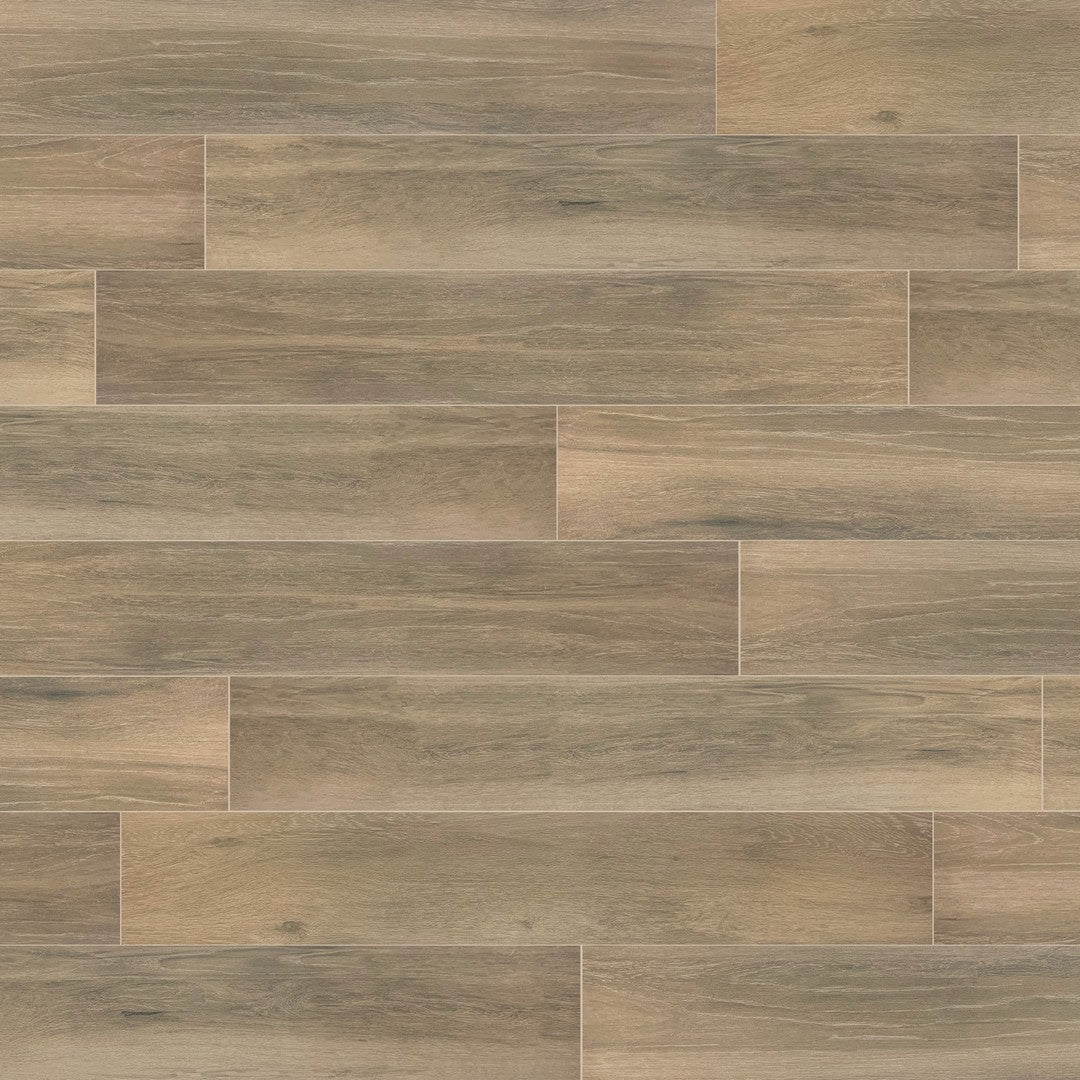 Tesoro Allegheny 8" x 48" Rectified Matte Porcelain Plank