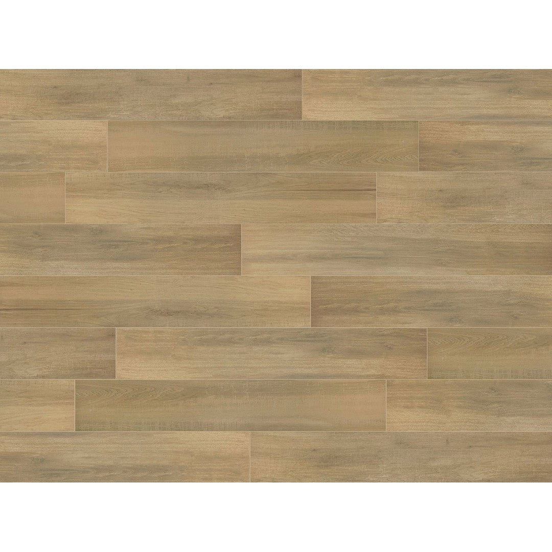 Tesoro Helena 8" x 48" Rectified Matte Porcelain Wood Plank