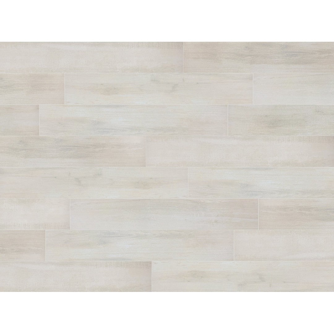 Tesoro Helena 8" x 48" Rectified Matte Porcelain Wood Plank