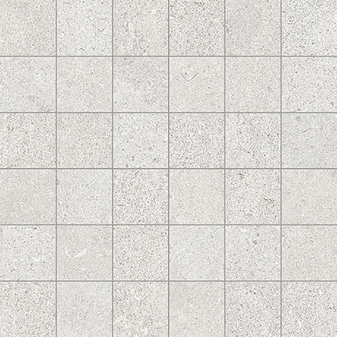 Edimax Astor Feel 12" x 12" Natural Porcelain 2" Mosaic