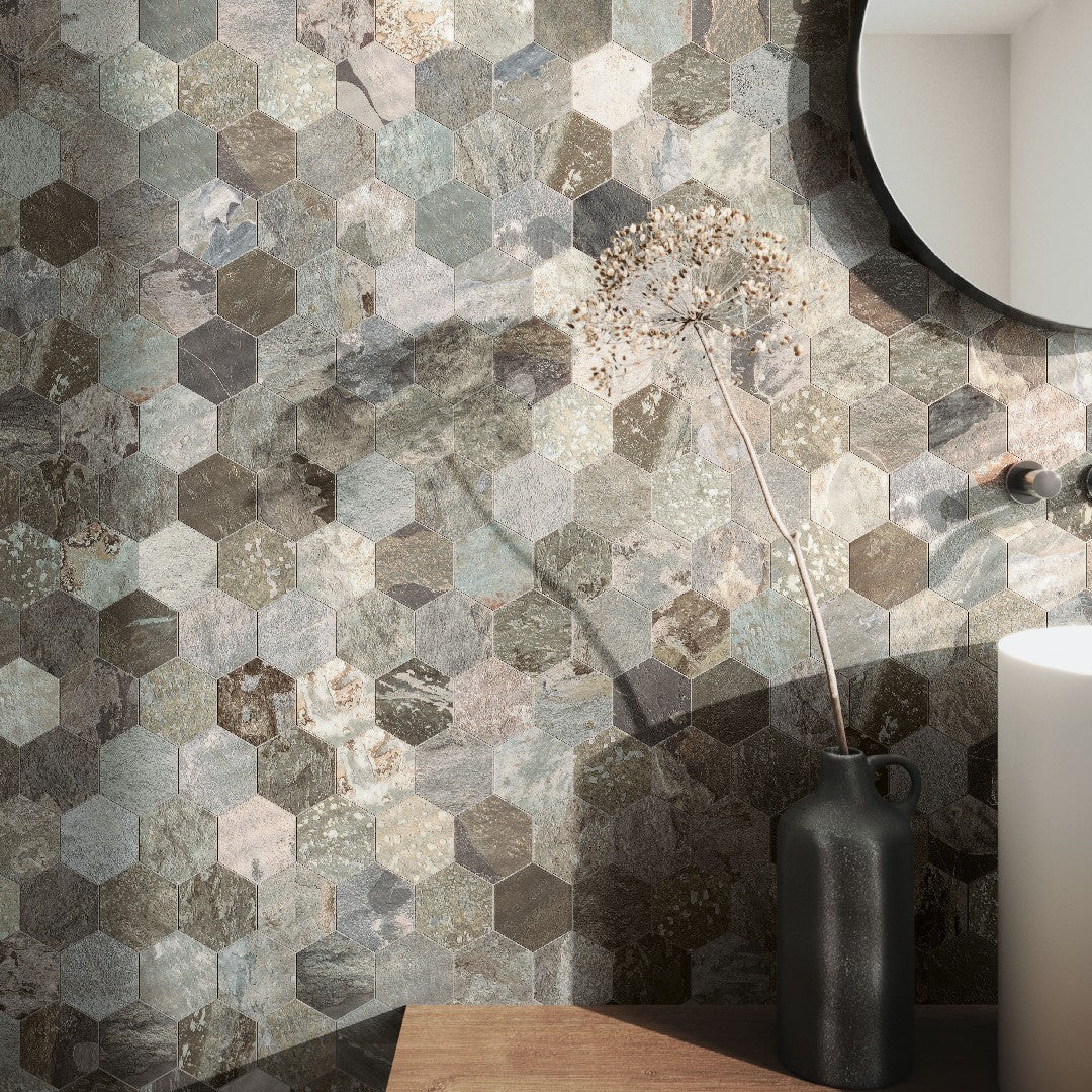Edimax-Astor-More-12-x-13-Natural-Porcelain-4-Hexagon-Mosaic-Sage