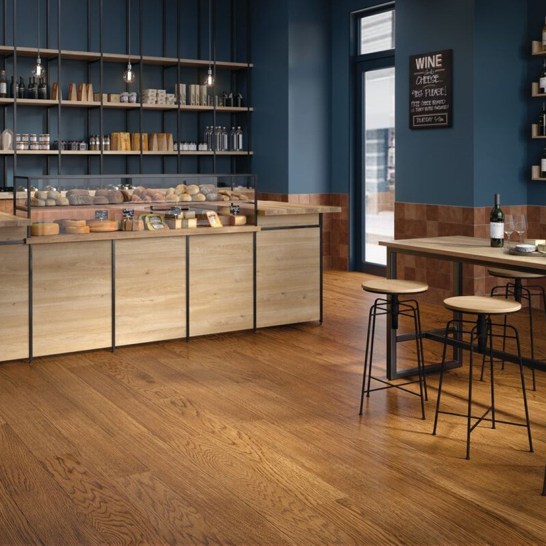 Hartco-Dogwood-Pro-6.5-Engineered-Oak-Hardwood-Plank-Wire-Brushed-Saddle