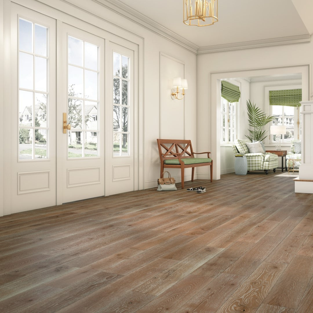 Hartco-TimberBrushed-Silver-6.5-Engineered-Oak-Hardwood-Plank-Wire-Brushed-9mm-Unearthed