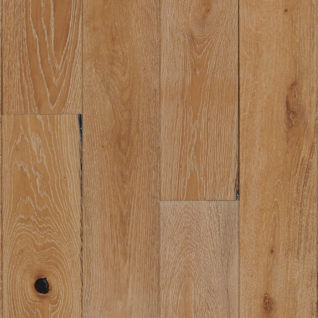 Hartco TimberBrushed Silver 6.5" Engineered Oak Hardwood Plank Wire Brushed 11mm