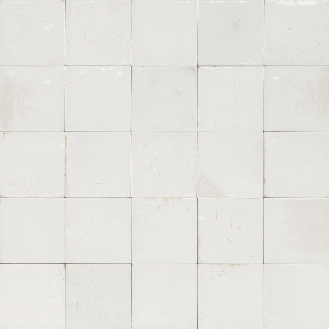 Tesoro Gleeze 4" x 4" Pressed Glossy Porcelain Tile