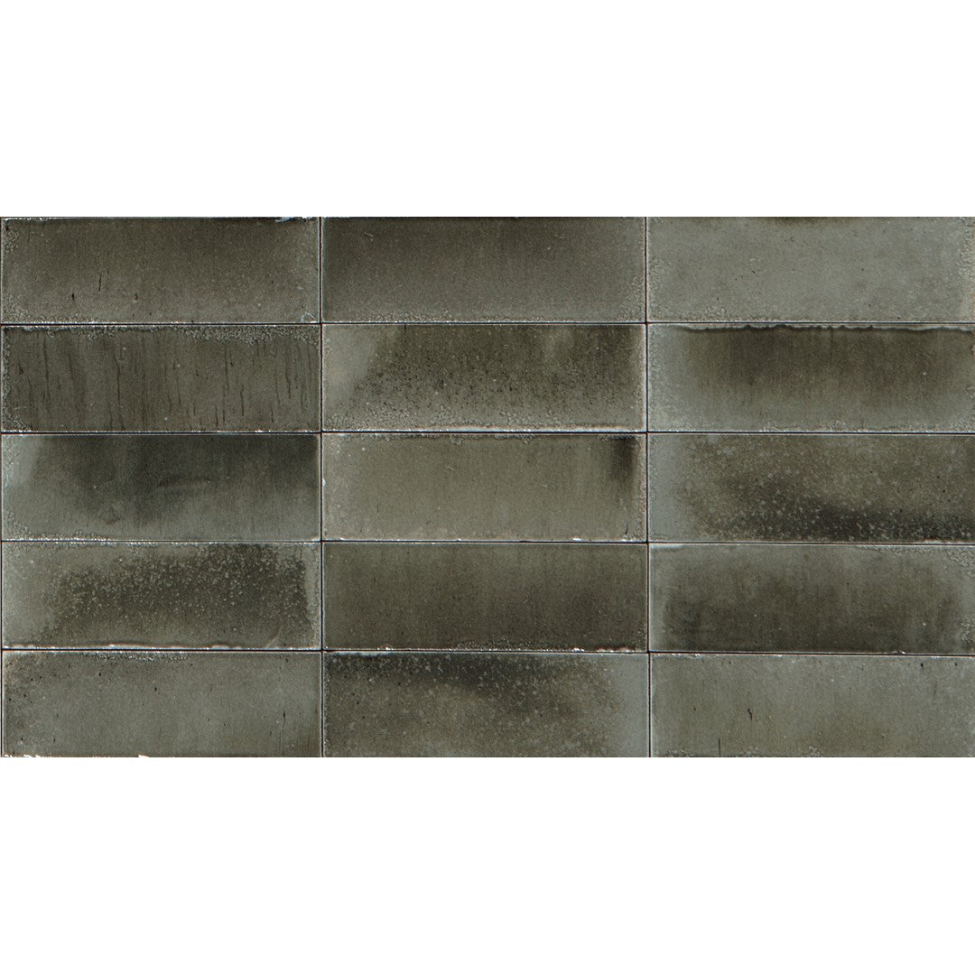 Tesoro Gleeze 2" x 6" Pressed Glossy Porcelain Tile