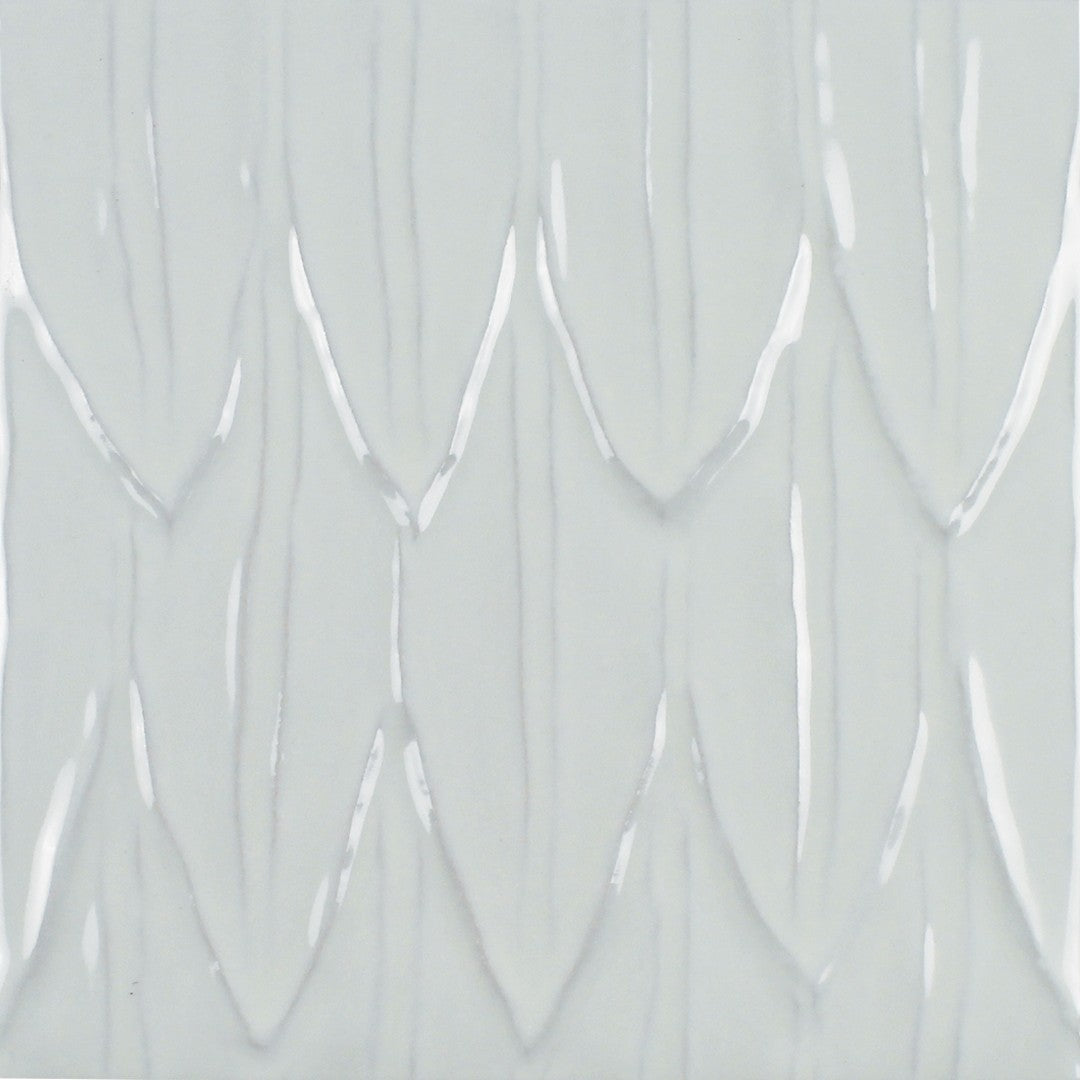 Tesoro Sol 6" x 6" Glossy Porcelain Struttura Tile