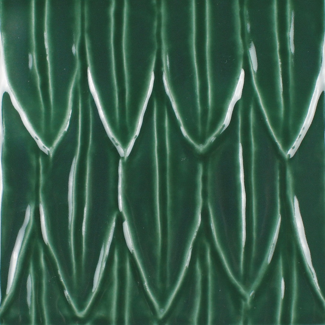 Tesoro Sol 6" x 6" Glossy Porcelain Struttura Tile