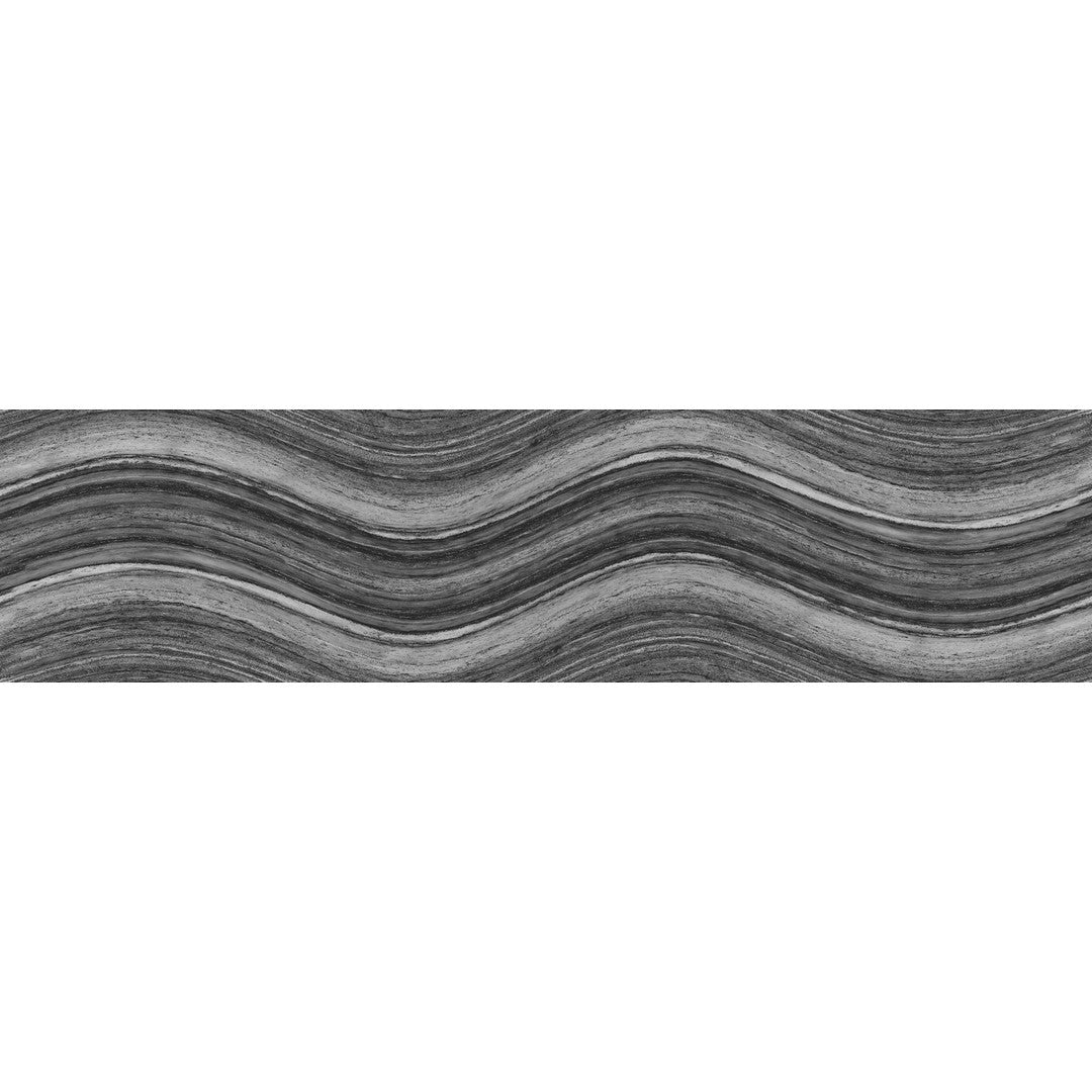 Tesoro Ocean Wave 6" x 24" Glossy Porcelain Tile