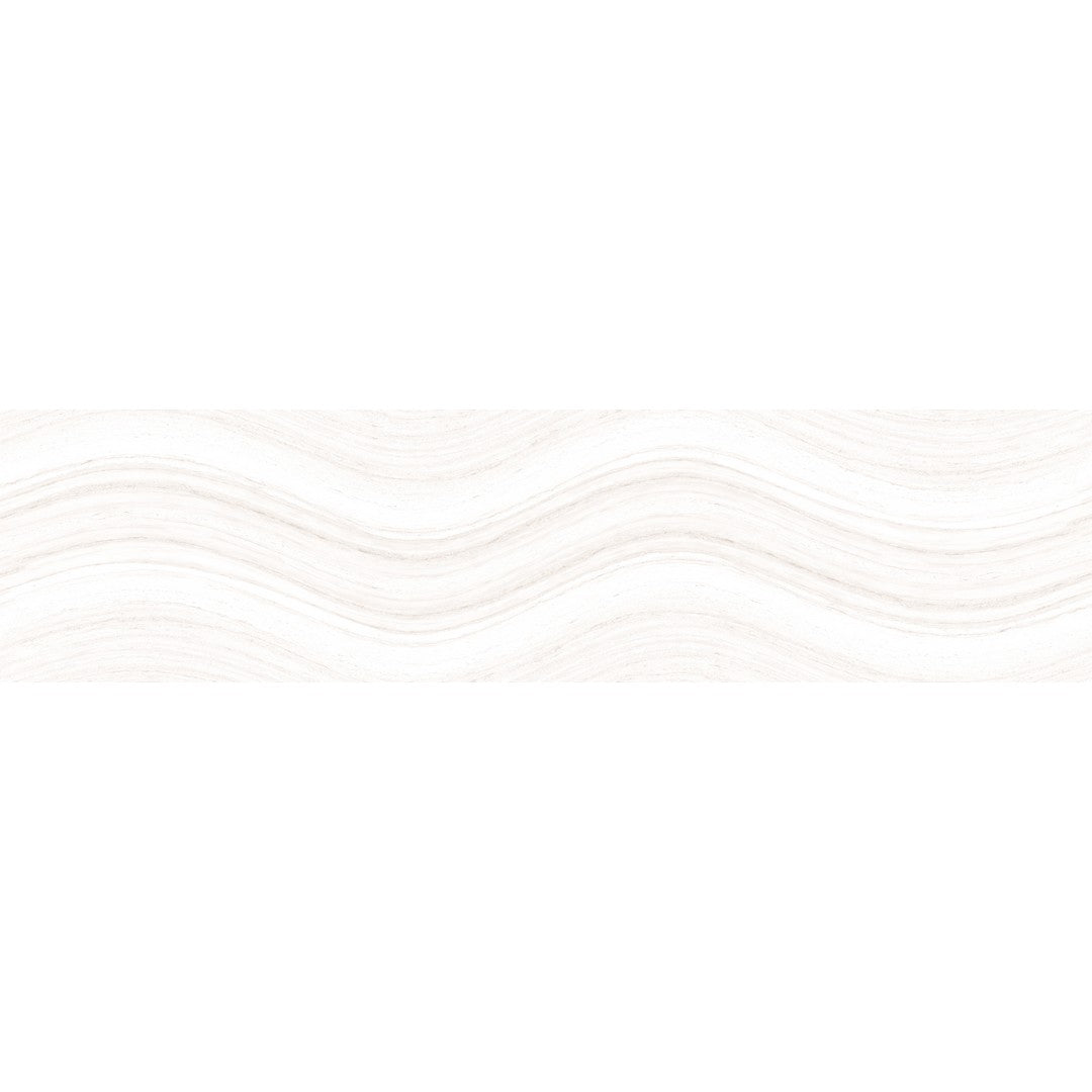 Tesoro Ocean Wave 6" x 24" Glossy Porcelain Tile