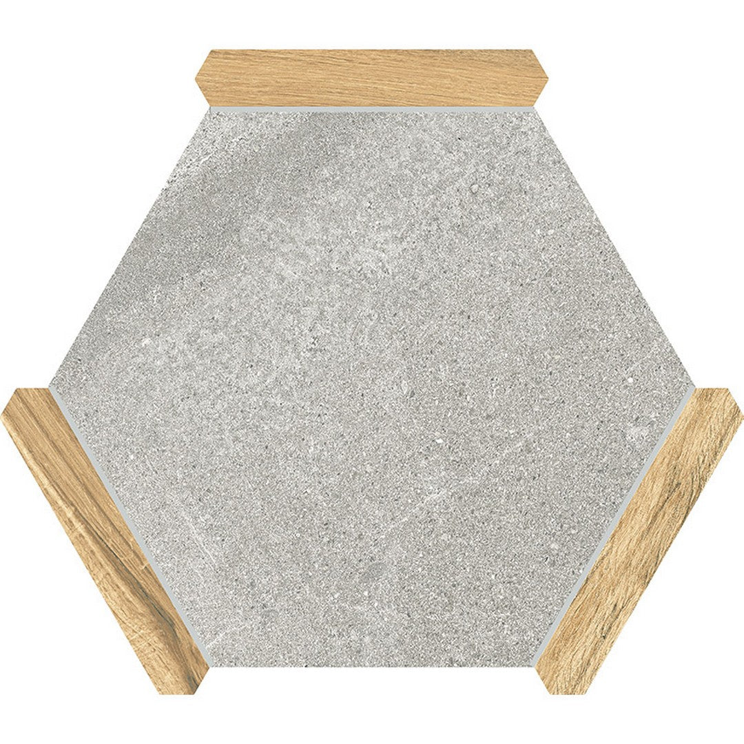 MiR Encadre 8.66" x 9.84" Pressed Matte Porcelain Tile