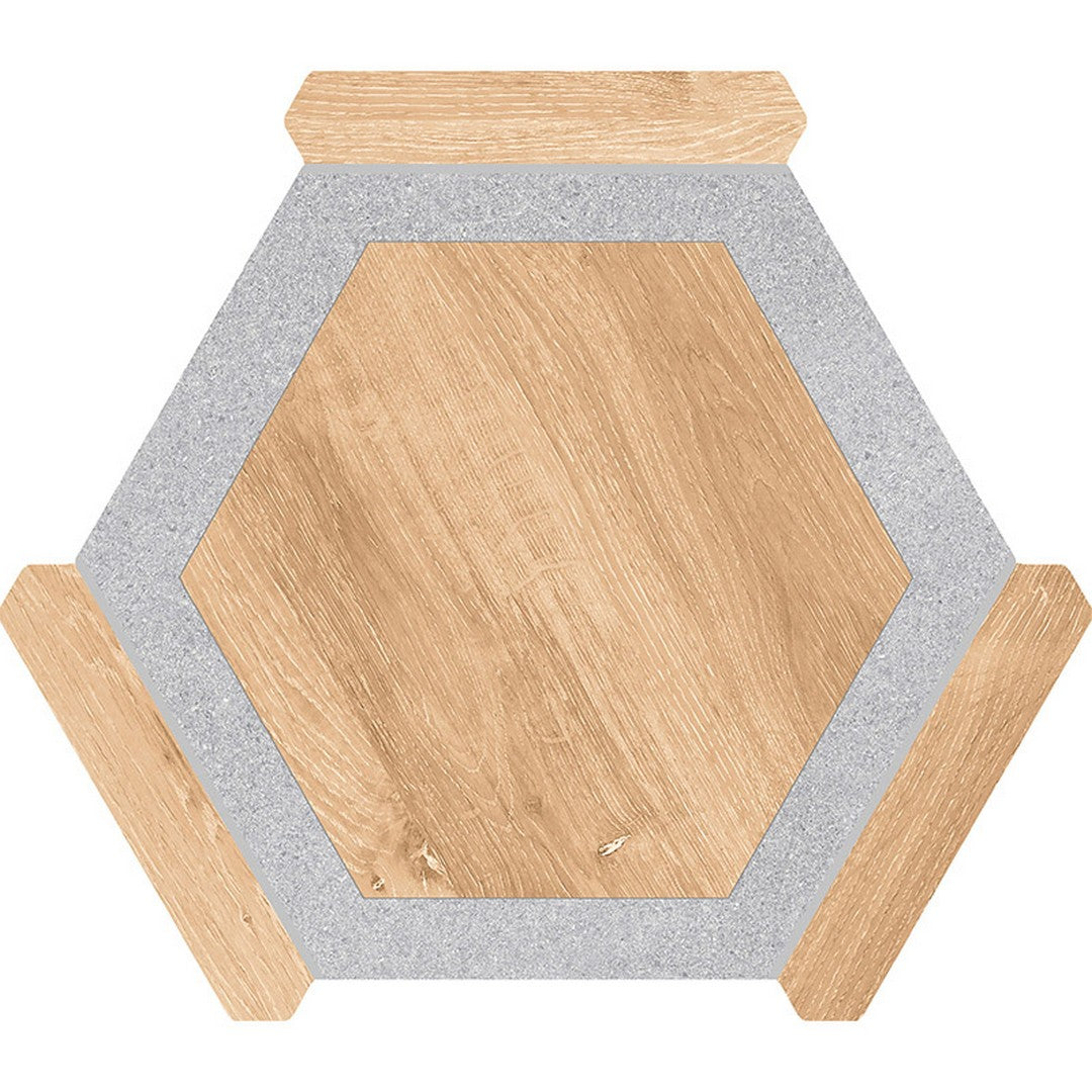 MiR Encadre 8.66" x 9.84" Pressed Matte Porcelain Tile