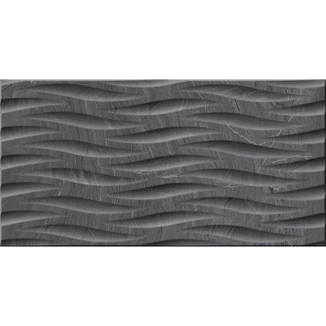 MiR Envogue 12" x 24" Pressed Matte Porcelain Deco Tile