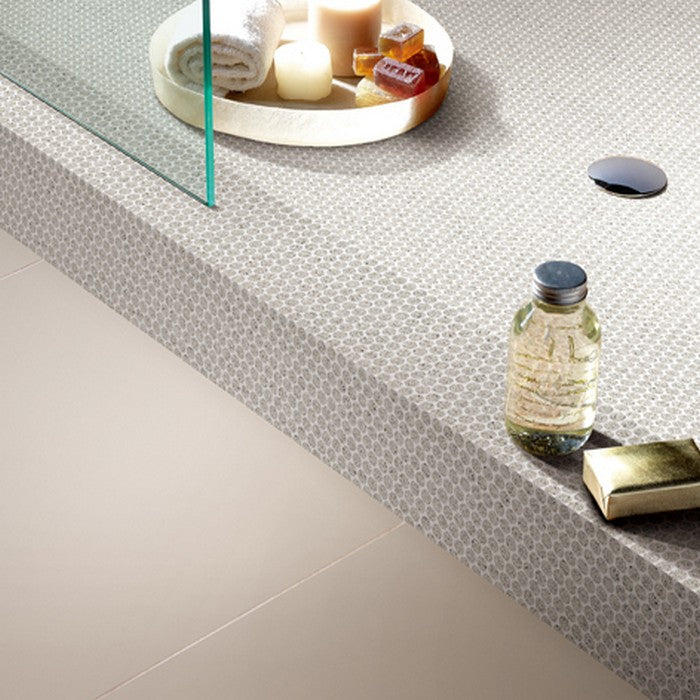 Maniscalco-Stone-Eco-Rock-11.25-x-12-Honed-Terrazzo-Penny-Round-Cement-Sprinkle