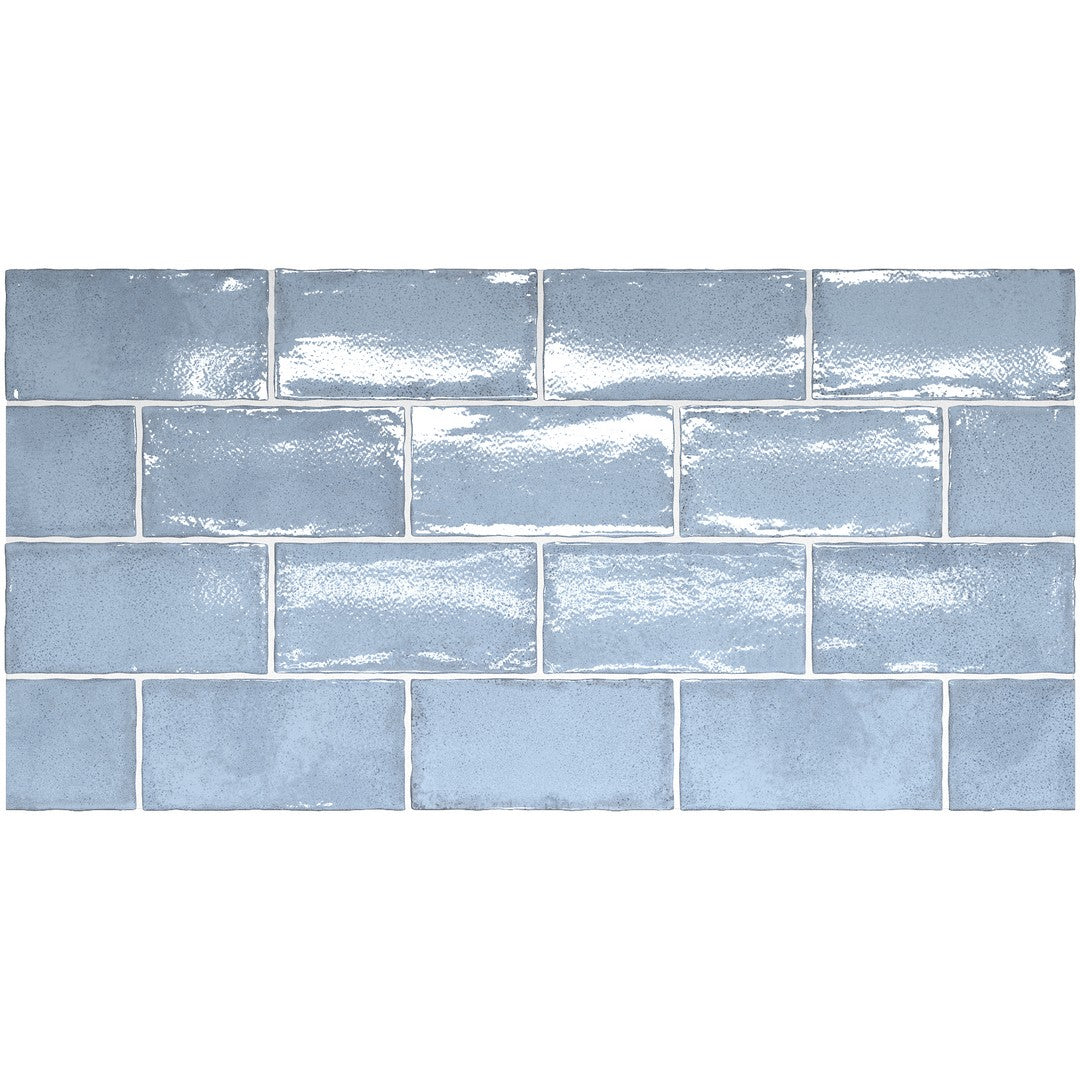 Tesoro Altea 3" x 6" Pressed Glossy Ceramic Wall Tile