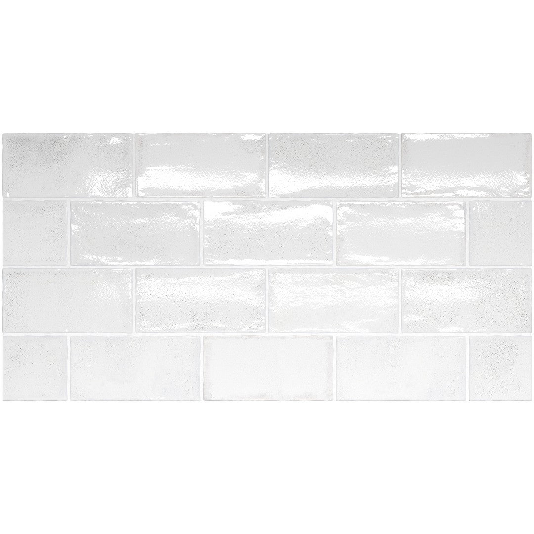 Tesoro Altea 3" x 6" Pressed Glossy Ceramic Wall Tile