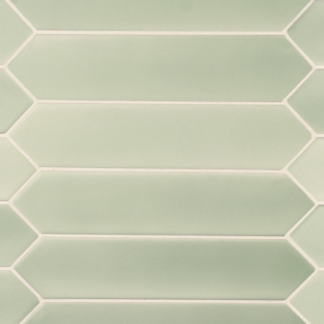 Tesoro Lanse 2" x 10" Pressed Picket Ceramic Wall Tile