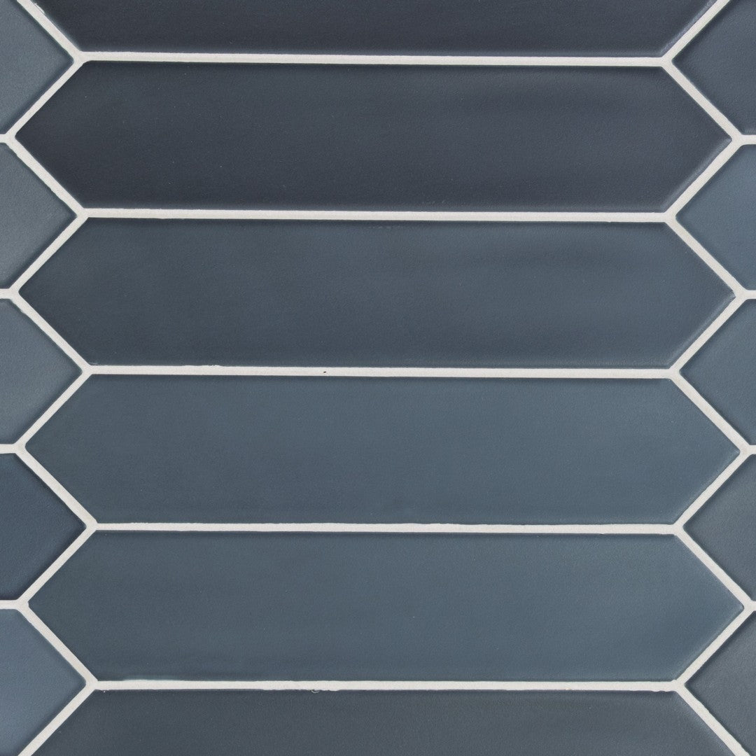 Tesoro Lanse 2" x 10" Pressed Picket Ceramic Wall Tile