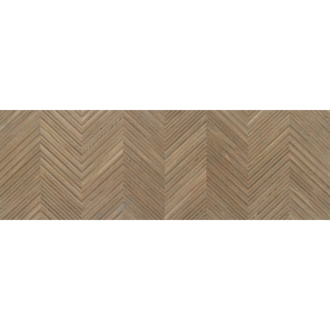 Euroker Larchwood 16" x 48" Matte Porcelain Wall Tile