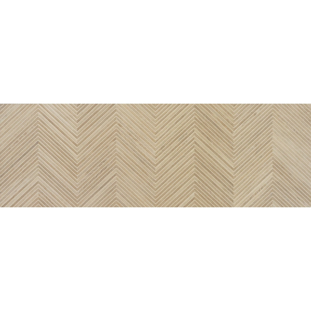 Euroker Larchwood 16" x 48" Matte Porcelain Wall Tile