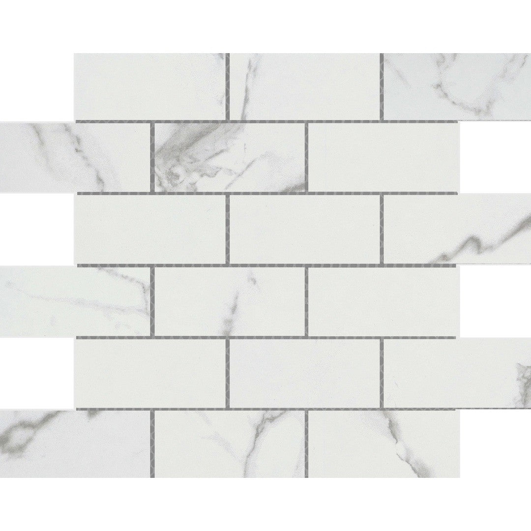 Emser Serendra 12" x 12" Polished Offset Porcelain Mosaic
