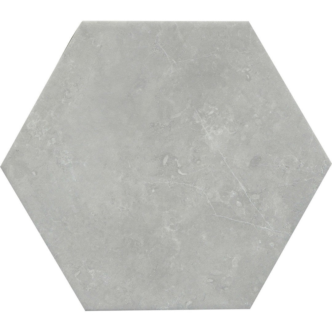 Emser Sterlina 8" x 10" Pressed Matte Hexagon Porcelain Tile