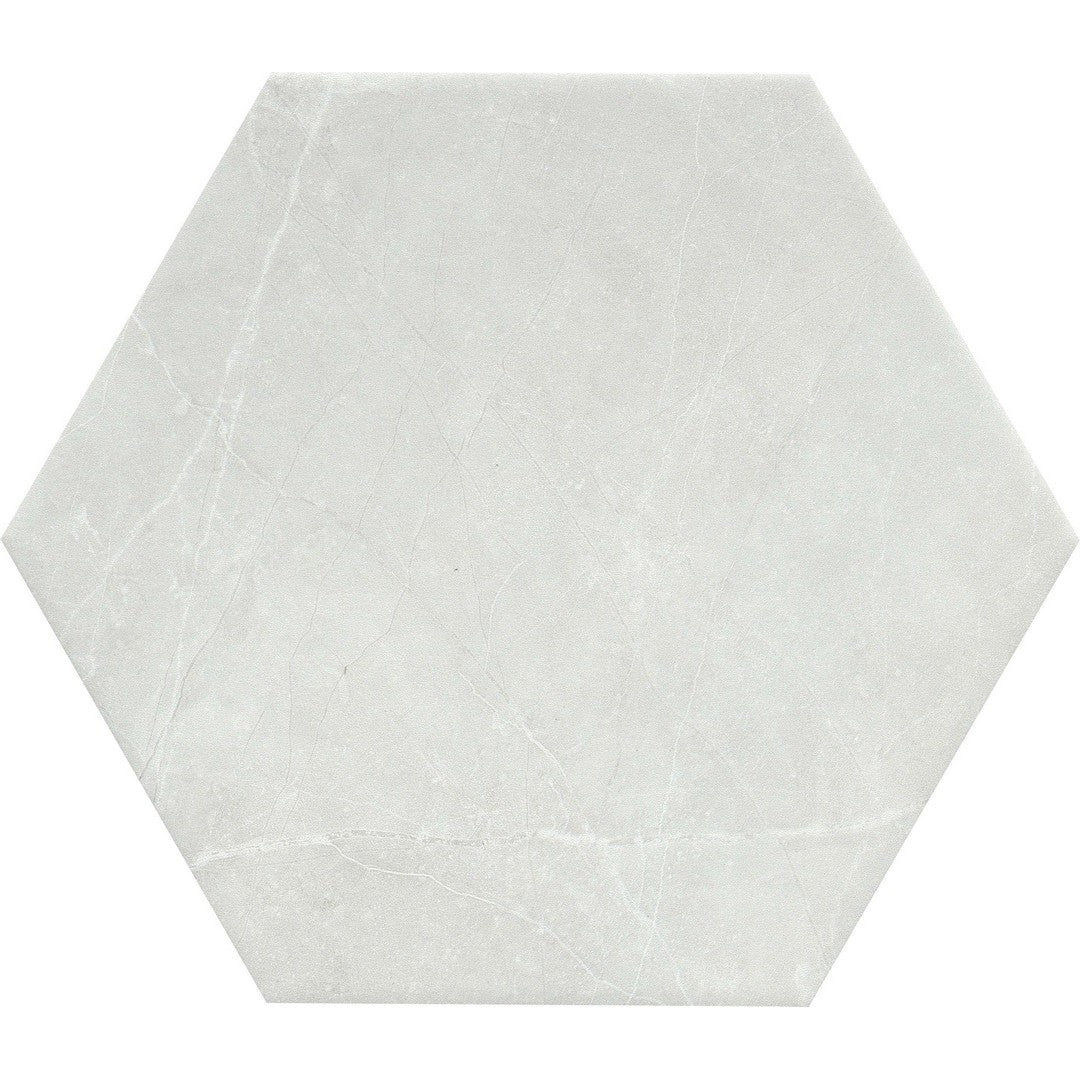 Emser Sterlina 8" x 10" Pressed Matte Hexagon Porcelain Tile