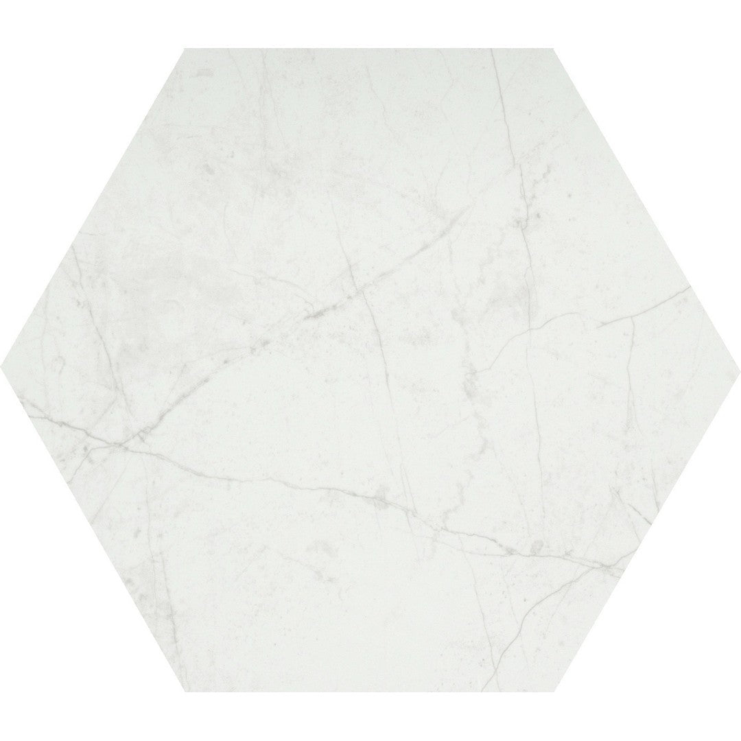 Emser Sterlina 8" x 10" Pressed Matte Hexagon Porcelain Tile