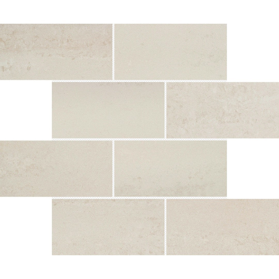 Emser Prodigy 12" x 12" Matte Offset Porcelain Mosaic