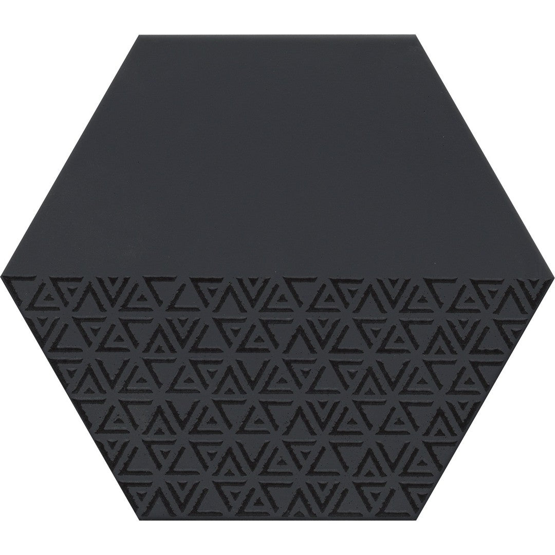 Emser Rhythm 11" x 13" Matte Pattern Hexagon Porcelain Tile