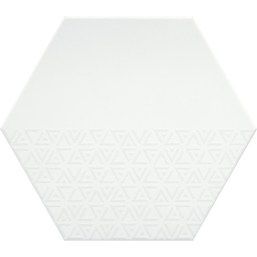 Emser Rhythm 11" x 13" Matte Pattern Hexagon Porcelain Tile
