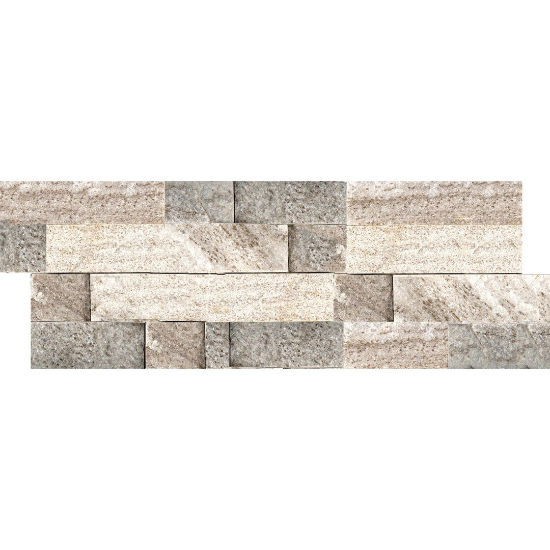 Emser Slate Quartzite & Sandstone 6" x 24" Textured Natural Stone Stacked Tile
