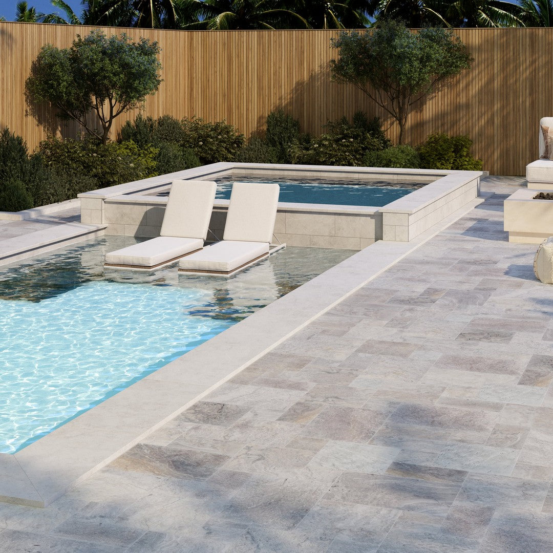 Emser-Extero-Versailles-Pattern-Brushed-Travertine-3CM-Paver-Silver