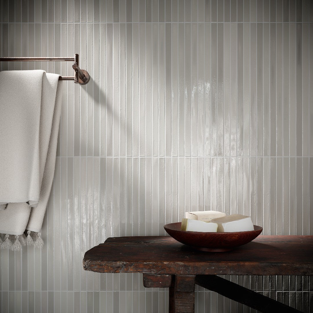 Emser-Paralline-5-x-18-Pressed-Glossy-Stacked-Ceramic-Mosaic-Ash