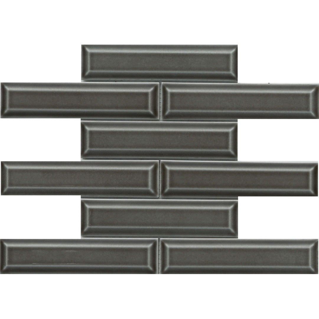 Emser Kinetic 11" x 12" Beveled Glossy Ceramic Mosaic