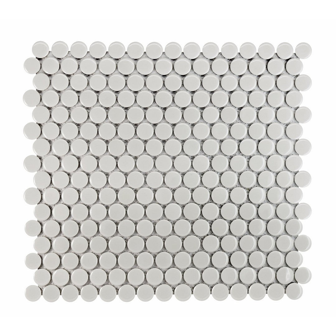 Emser Influence 11" x 12" Glossy Penny Porcelain Mosaic