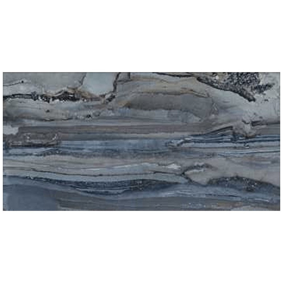 Happy Floors Exotic Stone 12" x 24" Rectified Polished Porcelain Tile