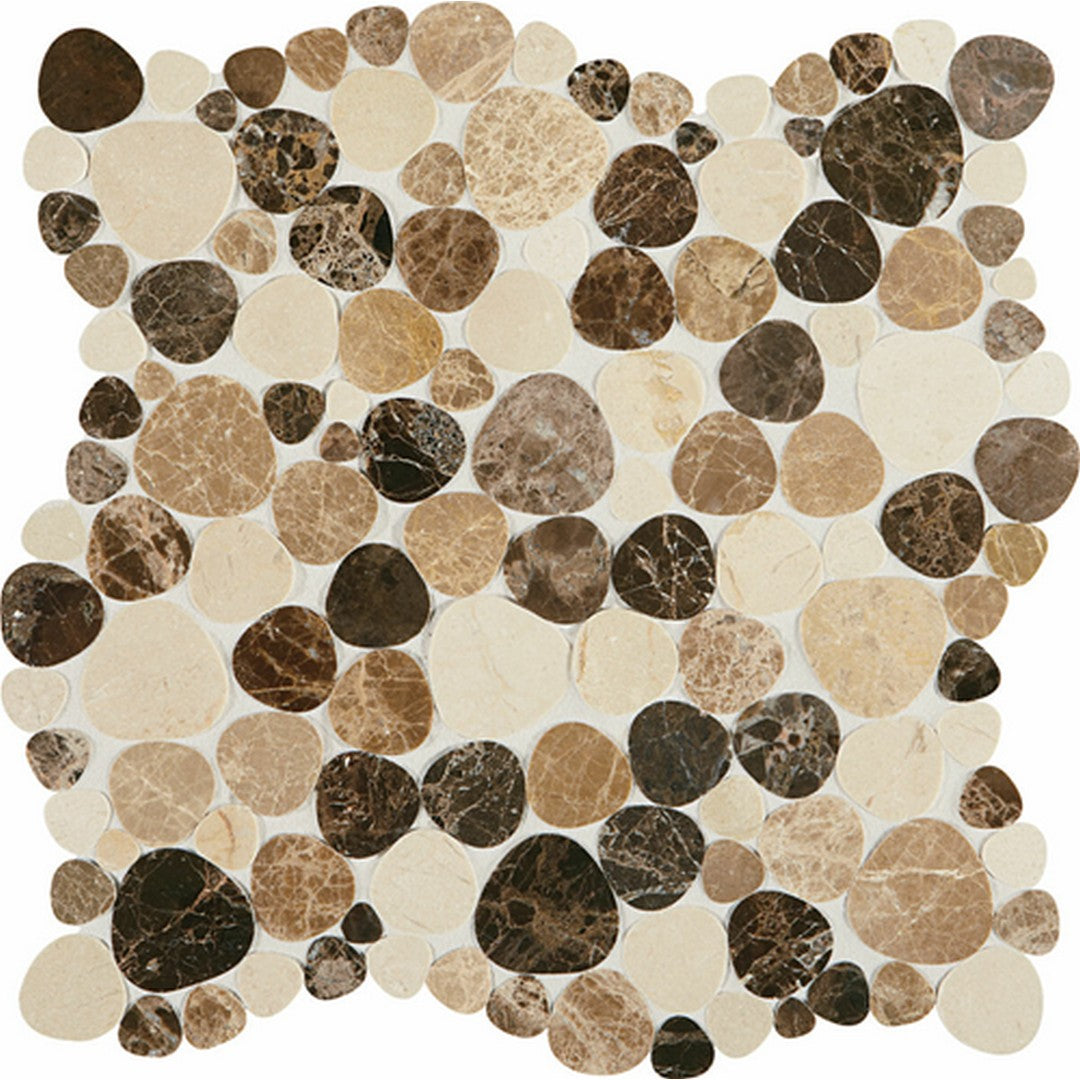 Daltile-Fashion-Accents-12-x-12-Mix-Natural-Stone-Pebble-Mosaic-Pebbles-Brown