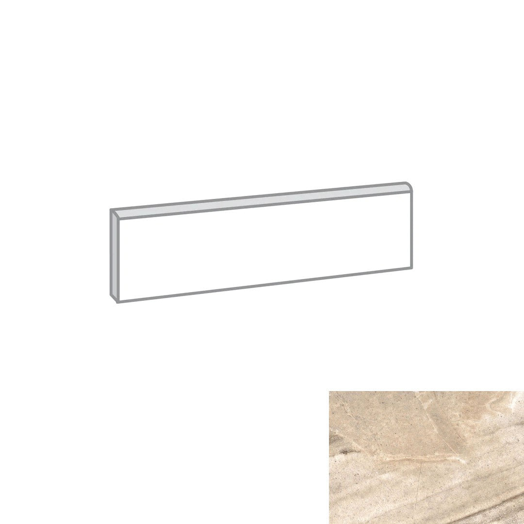 Emser Eurasia 3" x 12" Matte Porcelain Bullnose