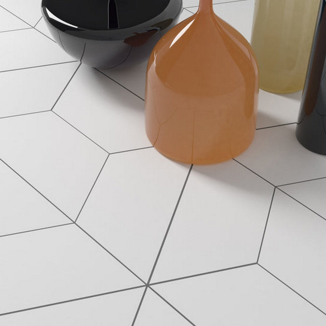 Emser-Code-4-x-9-Matte-Trapezoid-Ceramic-Tile-White-Trapezoid