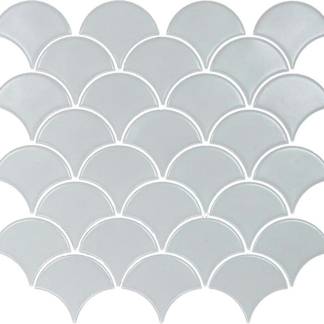 Emser Impact 11" x 12" Matte Fan Porcelain Mosaic
